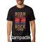 Μπλούζα t-shirt με στάμπα Born to be a rock star music tshirt
