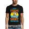 Μπλούζα με στάμπα ψαρέματος Lucky Fishing Black Shirt Do Not Wash - Fish Shirt - Funny Fishing