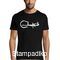 Rock t-shirt Black με στάμπα Clutch band