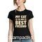 Mπλούζα με στάμπα  My Cat is My Best Friend T-shirt