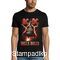 Μπλούζα με στάμπα AC/DC Hard Rock - Hells Bells Vintage Design